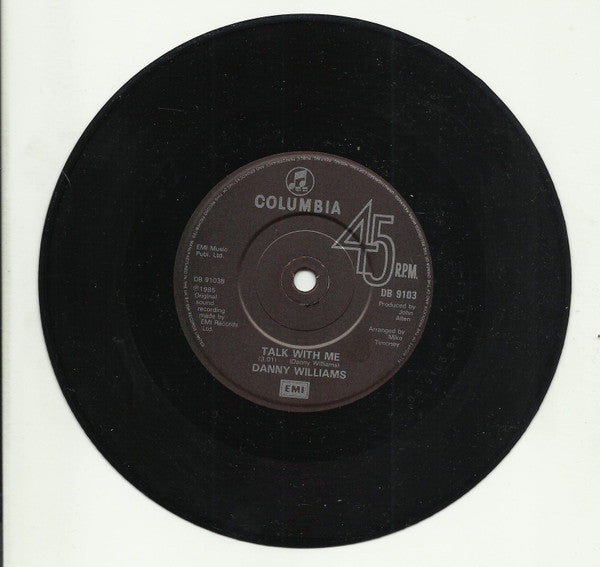 Danny Williams : Green Eyes (7", Single)