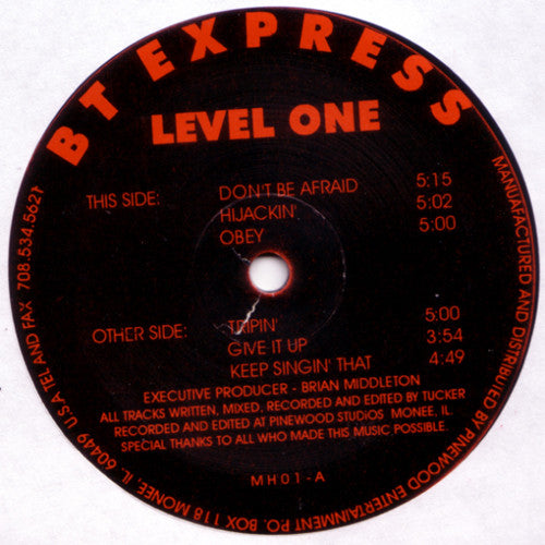 B.T. Express (2) : Level One (12")