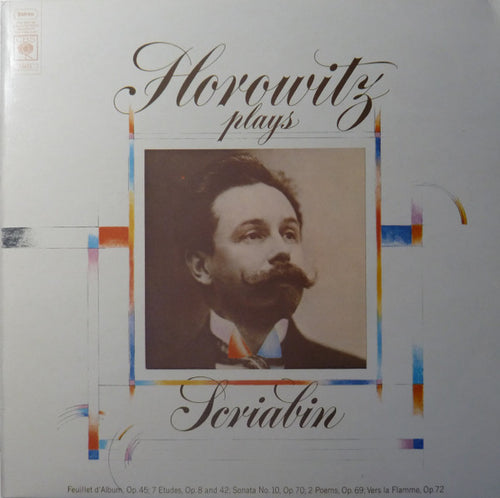 Alexander Scriabin, Vladimir Horowitz : Horowitz Plays Scriabin (LP)
