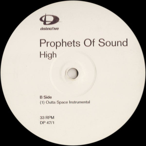 Prophets Of Sound : High (12", Promo)