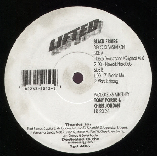 Blackfriars : Disco Devastation (12", EP)