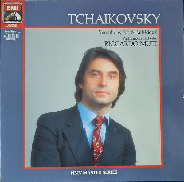 Pyotr Ilyich Tchaikovsky / Philharmonia Orchestra / Riccardo Muti : Symphony No. 6 Pathetique (LP, Album, RE, RM)