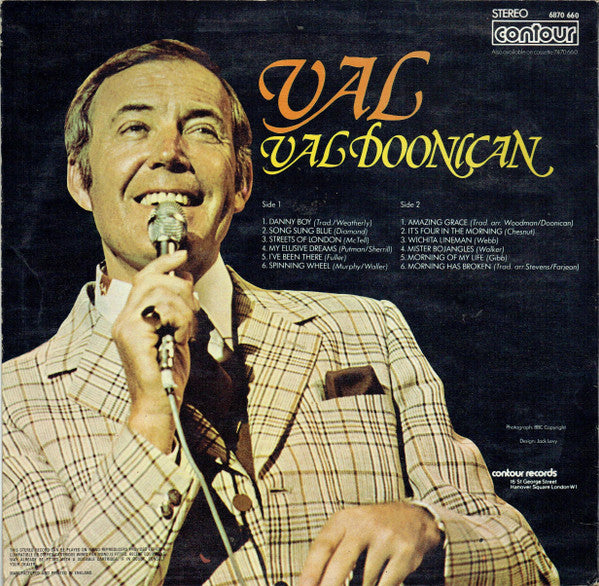 Val Doonican : Val (LP, Comp)