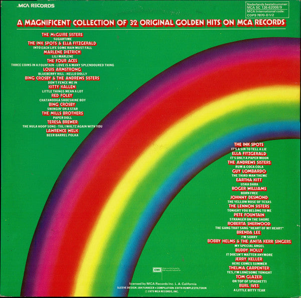 Various : 32 Original Golden hits (LP, Comp, RE, RP, Gat)