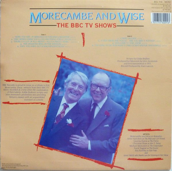 Morecambe & Wise : Morecambe And Wise - The BBC TV Shows (LP, RE)