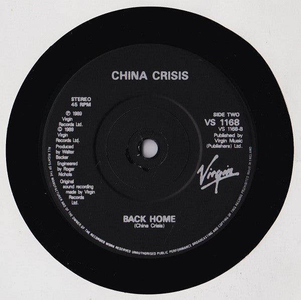 China Crisis : Saint Saviour Square (7", Single)