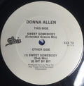 Donna Allen : Sweet Somebody (12", Promo)