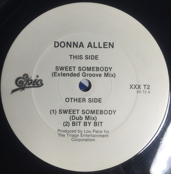 Donna Allen : Sweet Somebody (12", Promo)