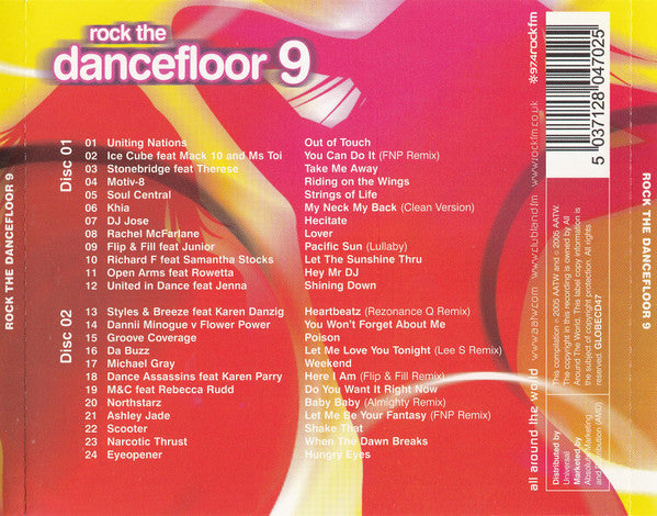 Various : Rock The Dancefloor 9 (2xCD, Comp)