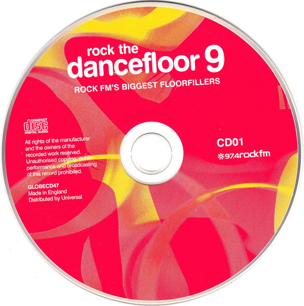 Various : Rock The Dancefloor 9 (2xCD, Comp)