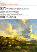 Franz Liszt, Edith Farnadi : Years Of Pilgrimage - Second Year (Italy) (LP)