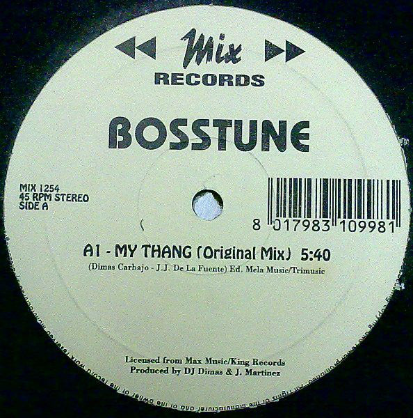 Bosstune : My Thang (12")