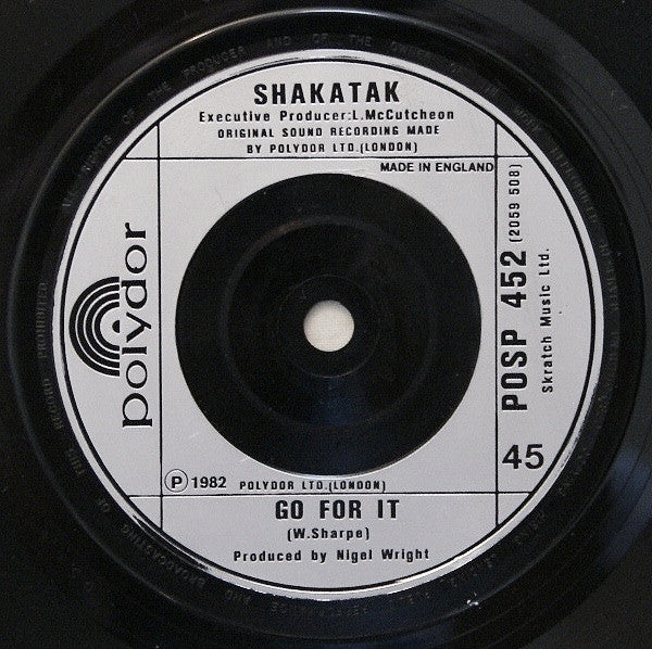 Shakatak : Streetwalkin' (7", Single)