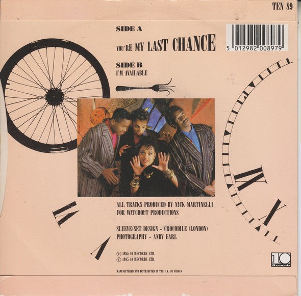 52nd Street : You're My Last Chance (7", Single)