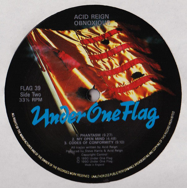 Acid Reign (2) : Obnoxious (LP, Album)