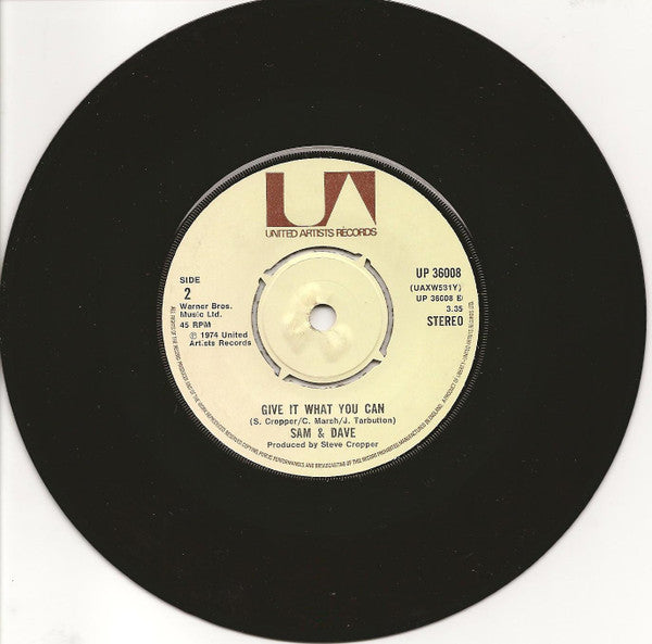 Sam And Dave* : Under The Boardwalk (7", Single)