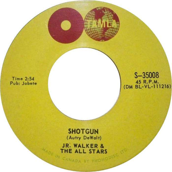 Junior Walker & The All Stars : Shotgun / Hot Cha (7", Single)