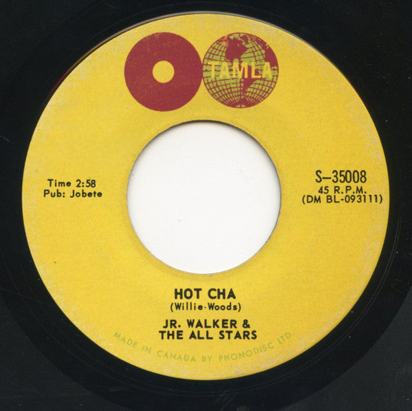 Junior Walker & The All Stars : Shotgun / Hot Cha (7", Single)