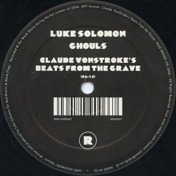 Luke Solomon : Ghouls (12")