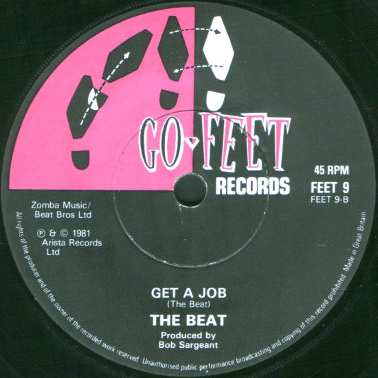The Beat (2) : Doors Of Your Heart (7", Single, Pap)