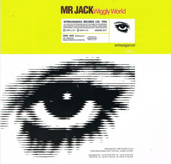 Mr. Jack : Wiggly World (CD, Single)