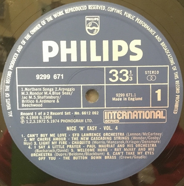Various : Nice 'N' Easy Vol. 4 (2xLP, Comp)