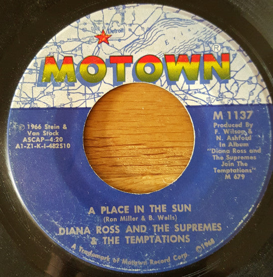 Diana Ross And The Supremes* & The Temptations : I'm Gonna Make You Love Me / A Place In The Sun (7", Single)