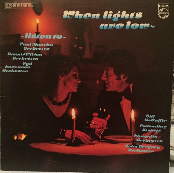 Various : When Lights Are Low (2xLP, Comp, Gat)