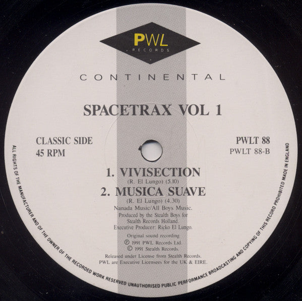Space Trax : Volume 1 (12")