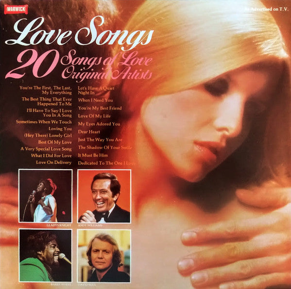 Various : Love Songs (LP, Comp, Blu)