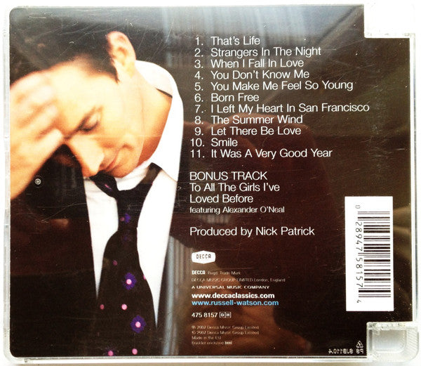 Russell Watson : That's Life (CD, Album)