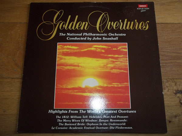 National Philharmonic Orchestra Conducted By John Snashall : Golden Overtures (LP)