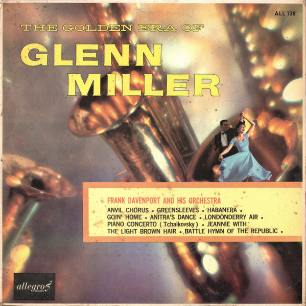Frank Davenport And His Orchestra : The Golden Era Of Glenn Miller (LP, Album, Bla)