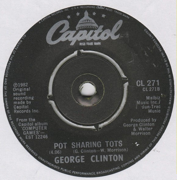 George Clinton : Loopzilla (7", Single)