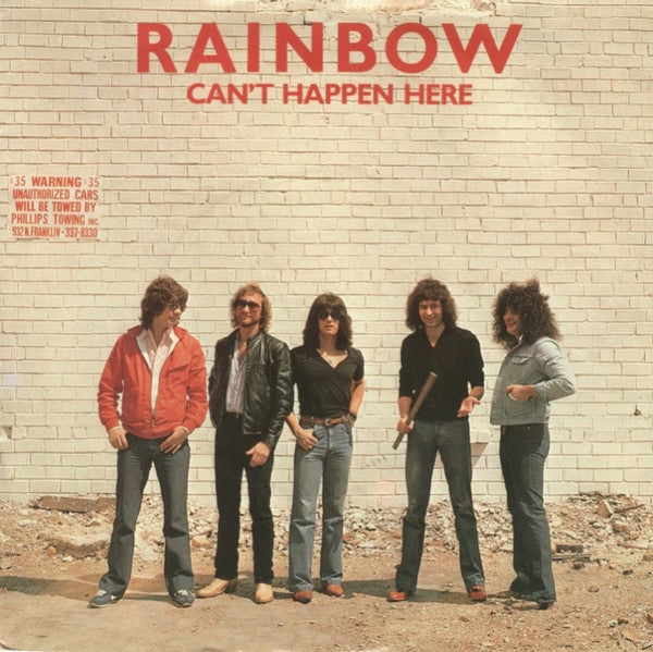 Rainbow : Can't Happen Here (7", Single, Sol)