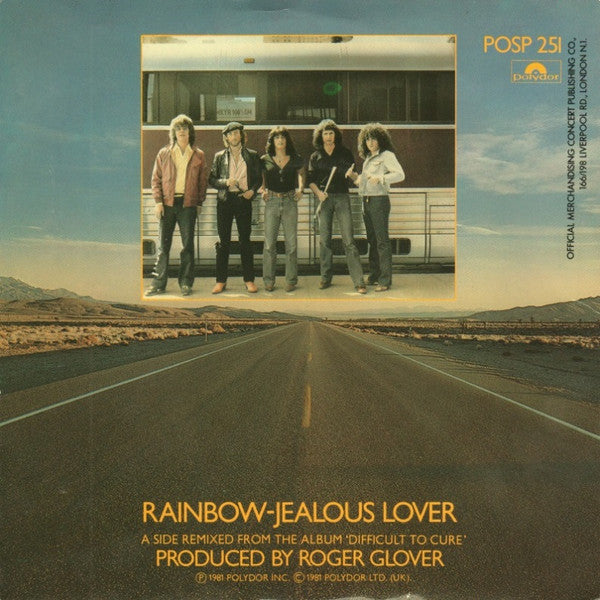 Rainbow : Can't Happen Here (7", Single, Sol)