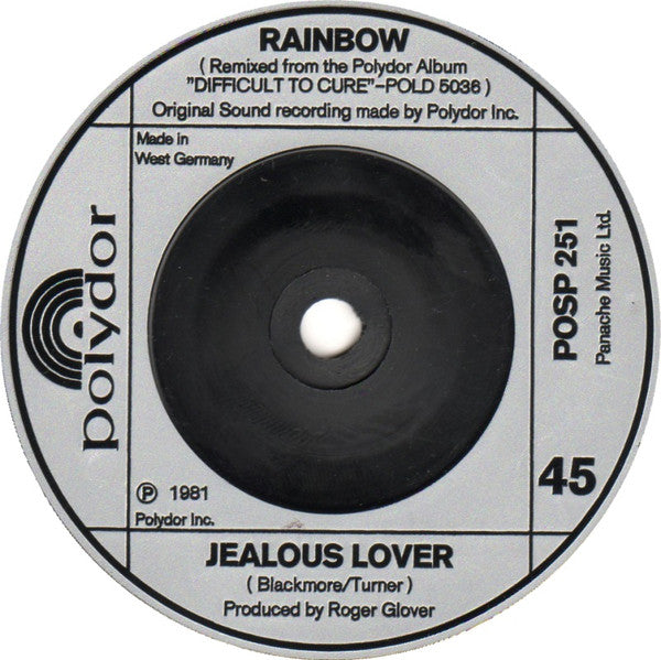 Rainbow : Can't Happen Here (7", Single, Sol)