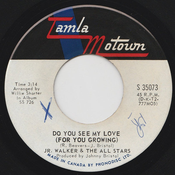 Junior Walker & The All Stars : Do You See My Love (For You Growing) / Groove And Move (7", Single)