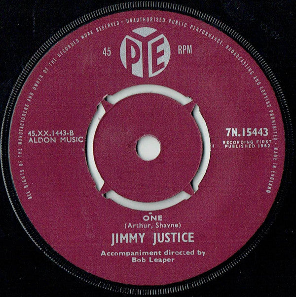 Jimmy Justice : Ain't That Funny (7", Single, Com)