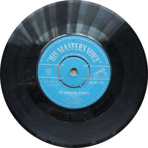 Tony Osborne With His Piano And Orchestra : The Swinging Gypsies (7", Single)