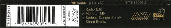 Faithless : God Is A DJ (CD, Maxi)