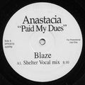 Anastacia : Paid My Dues (Blaze Remixes) (12", Promo)