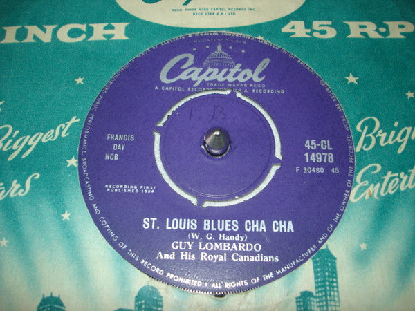Guy Lombardo And His Royal Canadians : St. Louis Blues Cha Cha (7", Single)