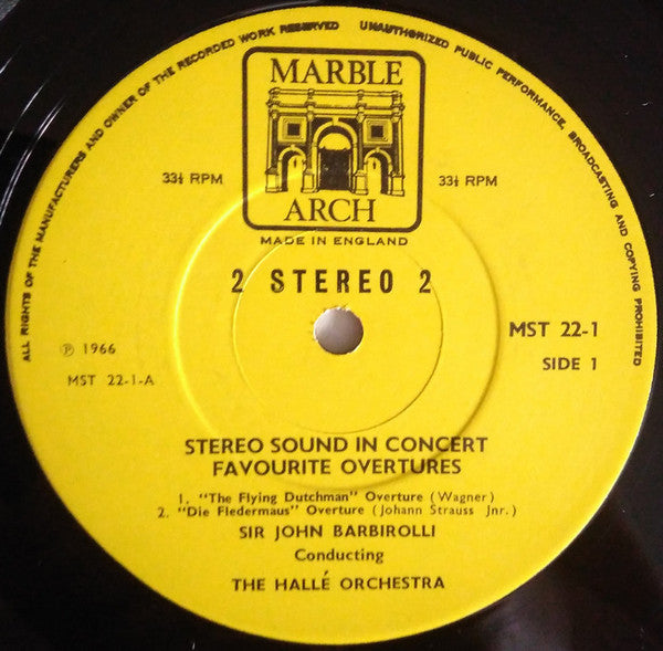 Various : Stereo Sound In Concert (2xLP, Comp)
