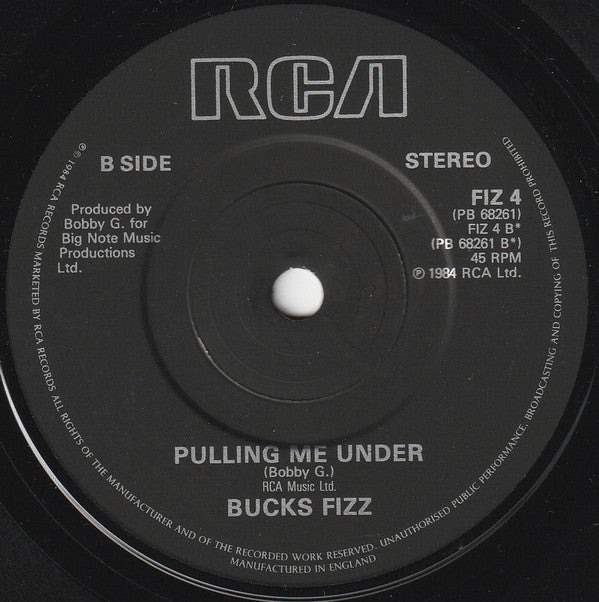 Bucks Fizz : I Hear Talk (7", Single, Pap)