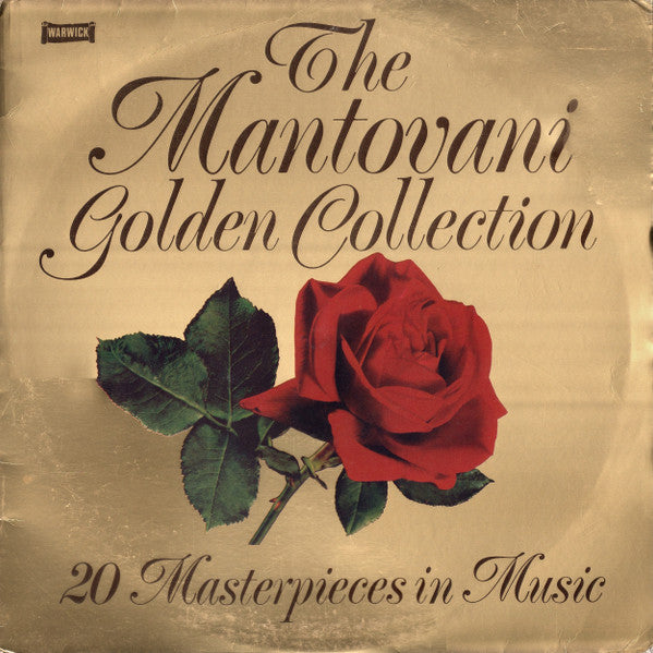 Mantovani And His Orchestra : The Mantovani Golden Collection (20 Masterpieces In Music) (LP, Comp)