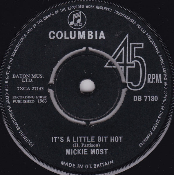 Mickie Most : Sea Cruise  (7", Single)
