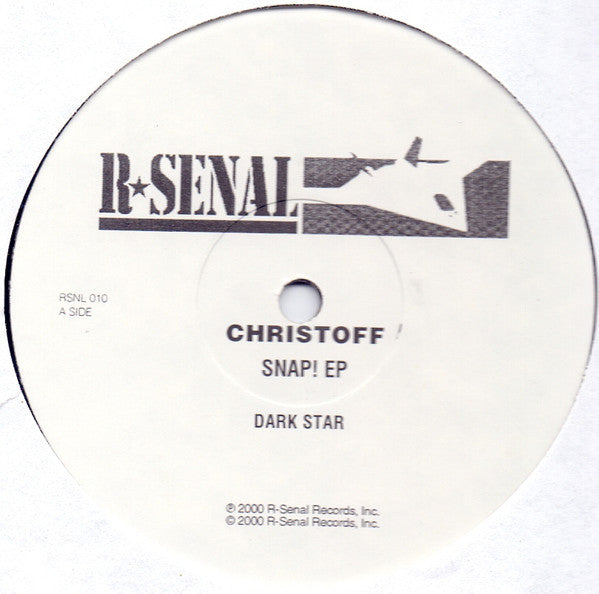 Christoff : Snap! EP (12", EP)