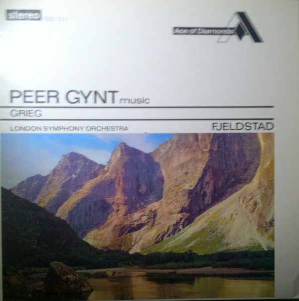 Edvard Grieg, Øivin Fjeldstad, London Symphony Orchestra : Peer Gynt Music (LP, RE)