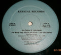 Gloria D. Brown : The More They Knock The More I Love You (12")